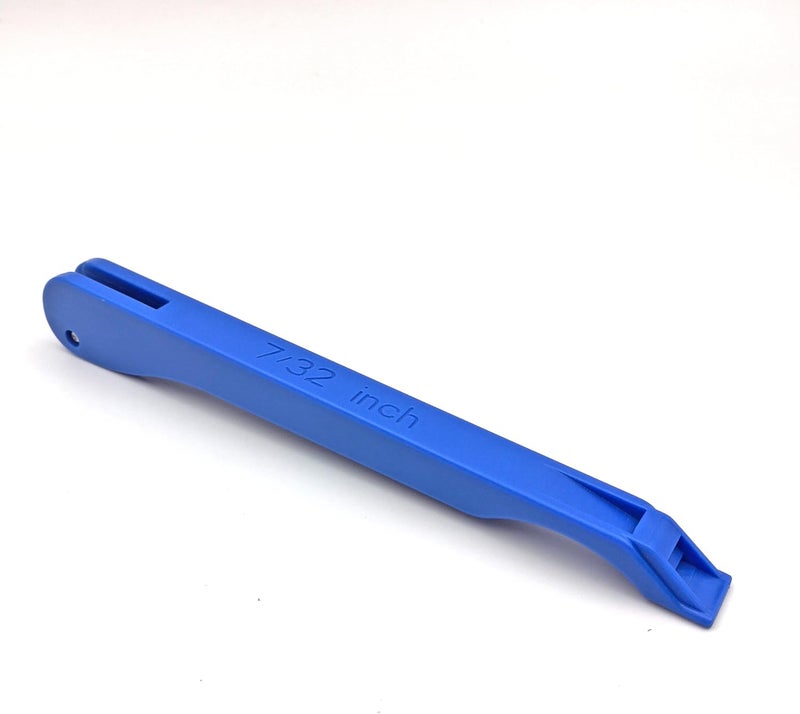 ARTKINGTO Copper Foil Hand Foiler for Stained Glass, Stained Glass Hand Foiler Tool (Blue 7/32") - Image 2